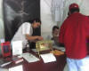ExMachina @ 2006 L.A. Times Festival of Books
Busy inside the booth.
April 29, 2006
